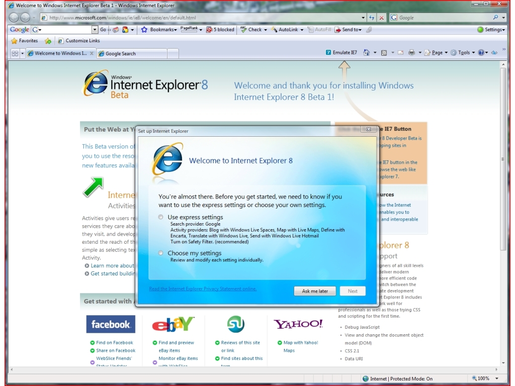 Google microsoft internet explorer download