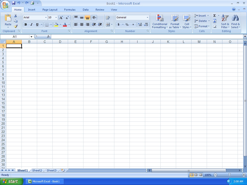 free microsoft excel software download 2007