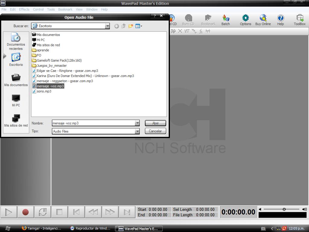 audio recording wavepad audio editor windows 10