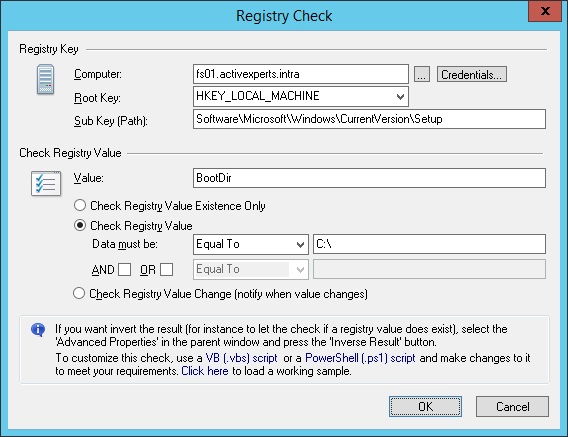 process monitor registry changes