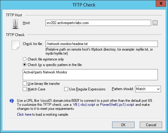 Monitor TFTP